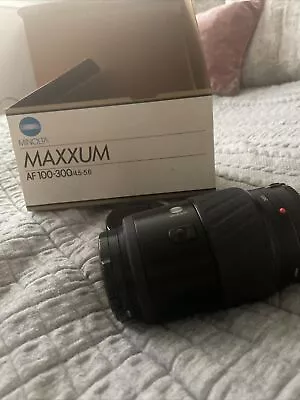 Minolta Maxxum 100-300mm F/4.5-5.6 APO D Lens For Sony • $40