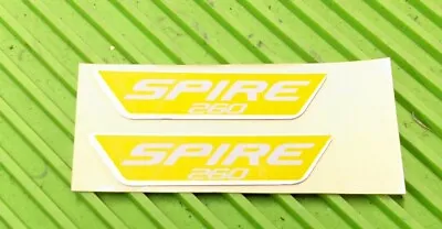 Virtue  SPIRE 260 Shell Logo Sticker/jewel Set. Yellow. Brand New. OEM. RARE!  • $5