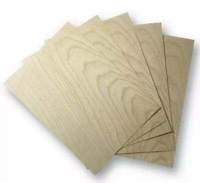 15 Pcs DINA4 Craft Veneer Ash Model Making Touch-up Crafting 09sqm DIY • £14.39