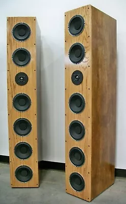 6 Woofer 8Ω 2 Way Tower DIY Deep Bass & Excellent Performance - Components Plans • $199.87