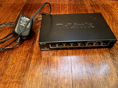 D-link 8 Port Gigabit Switch Dgs-108 - Power Cored Included • $11