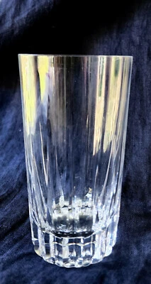 $28.50 • Buy VAL ST LAMBERT Blown Glass Balmoral Design Vertical Cut Highball Glass * 2 Avail