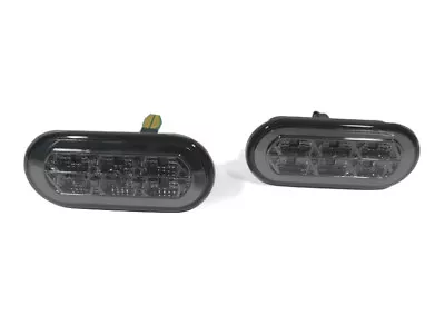 DEPO Smoke Amber LED Fender Side Marker Lights For 99-04 VW Jetta 4 Cabrio Mk.IV • $19.95