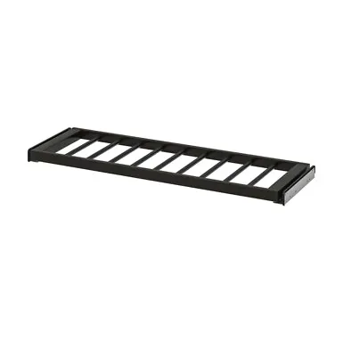 IKEA Komplement Pull-out Trouser Hanger Storage Pax Wardrobe Black Brown New🎗️ • £23