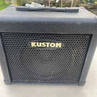 KUSTOM KBA10x - 10 WATT BASS GUITAR AMPLIFIER • £20