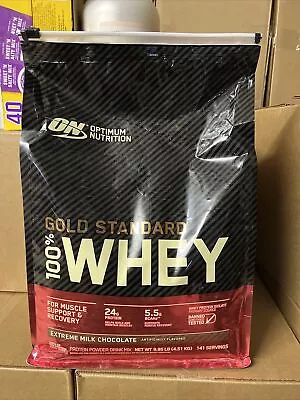 Optimum Nutrition 100% Whey Gold Standard Extreme Milk Chocolate Protein - 10lb • $120