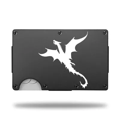 Custom Laser Engraved Wallet - DRAGON - GREAT GIFT WALLET • $22