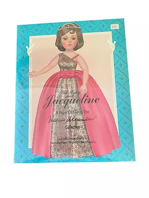 Jacqueline Paper Doll Madame Alexander Collection Peck Aubry 1994 Sealed • $12.95