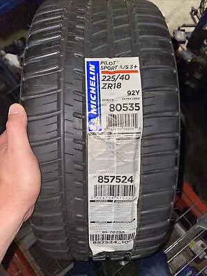 Used 225/40ZR18 Michelin Pilot Sport A/S 3 Plus 92Y - 6/32 • $200