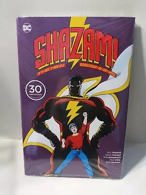 Shazam The New Beginning 30th Anniversary Deluxe Edition Hardcover HC New Sealed • $35