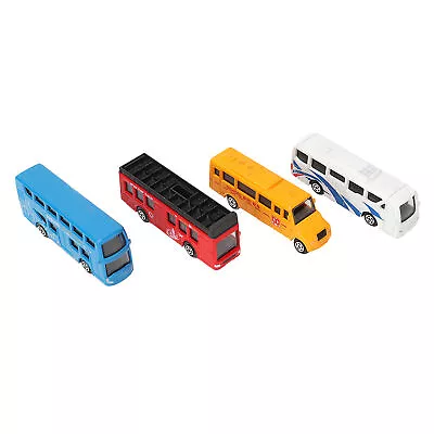 4pcs 1/87 Miniature Colorful Car Model Set Simulation Vehicle Toy Gift Fo UK MPF • £17.29