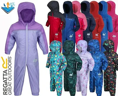 £16.99 • Buy Regatta Puddle Rain Suit Waterproof Rainsuit Boys Girls Kids Childrens Rrp £30 