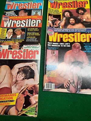 1975 1982 1983  (5)  Wrestler Magazine Victory Sports Series Vintage Wrestling • $22.99