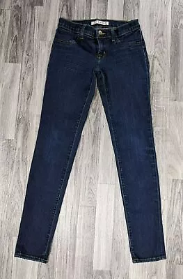 J Brand Womens Sz 26 Starless Faux Front Pockets Skinny Denim Blue Jean Leggings • $14.35