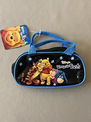 Disney Winnie The Pooh & Friends Zippered Pencil Bag 7 3/4” X 4” New With Tags • $8.99