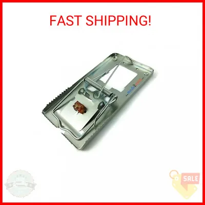 Pack Of 2 Classic Metal Rat Traps Fully Galvanized - Rat Traps That Work • $18.49