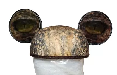 Disney Mickey Mouse Ears Hat Jurassic Park Dinosaur Hologram Moving Eyes Youth • $16.75