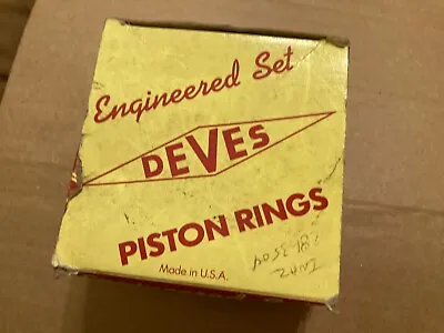 MGB 1962-71 NOS  Set Of DEVES Piston Rings .020 Moss 421-430 • $60