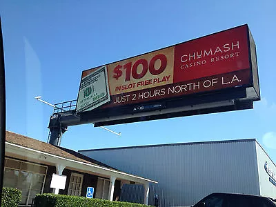  10'H X 40'L FULL COLOR OUTDOOR LED BILLBOARD 10P / 10mm / P10 Resolution W/ 5G • $68000