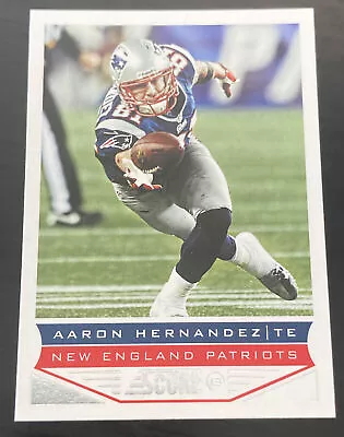 2013 Score Aaron Hernandez #128 New England Patriots • $1.50