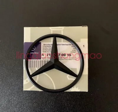 Mercedes-Benz C Class W204 Matte Black Rear Star Badge Emblem W204 AMG C Class • $20.99