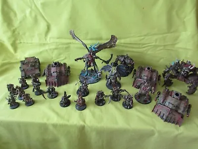 A4 Warhammer 40k Chaos Space Marines Death Guard Army -many Units To Choose From • £40