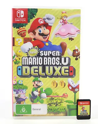 New Super Mario Bros. U Deluxe (Nintendo Switch) [PAL] - WITH WARRANTY - Bros • $62.95