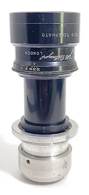 JGB Dallmeyer 6 In F3.5 Telephoto 132668 Prime Lens C Mount VTG Cine Lens Tele • $900
