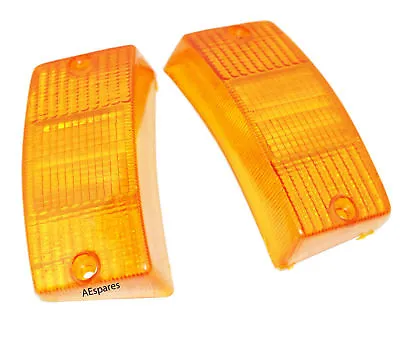 £9.59 • Buy Front Indicator Amber Orange Lens Set For VESPA PX PX80-200 PE LUSSO T5 LML GEc