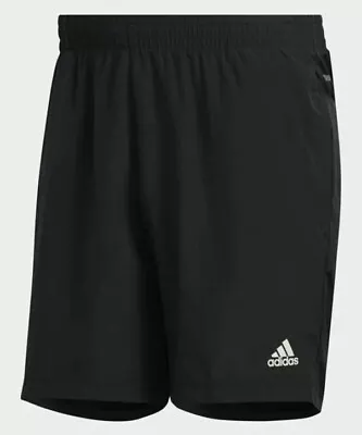 Adidas Run It PB Running Shorts Mens Sustainable Fitness Inner Briefs Pockets L • £29.99