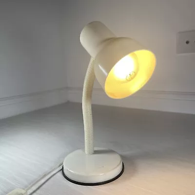 Vintage Gooseneck Bendy Spotlight Desk Table Lamp Retro Light Work Office Home • $19.83