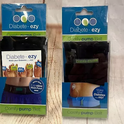 Diabete-Ezy Ezy-View Comfy-Pump Insulin Pump Belt Select Size And Type • £12.95