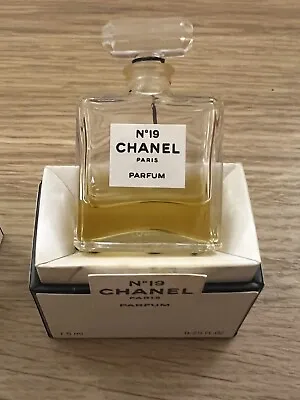 £18 • Buy Chanel No.19 Parfum 7.5ml, Rare
