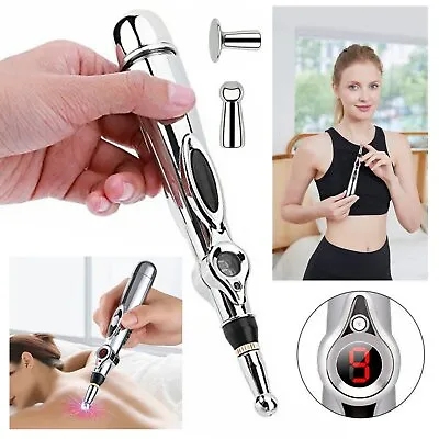 $8.07 • Buy Acupuncture Therapy Electronic Pen Meridian Energy Heal Massage Pain Relief 9f