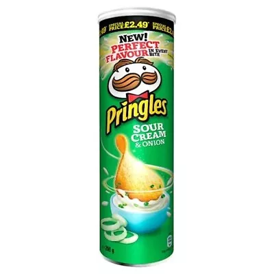 £18.99 • Buy Pringles Sour Cream & Onion Crisps 6 X 165g