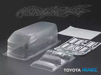 1/10 RC Car Clear Body Shell Toyota Hiace • £32