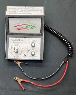 Midtronics Motorola Battery Tester Working Tested Original Box And Paperwork • $74.99