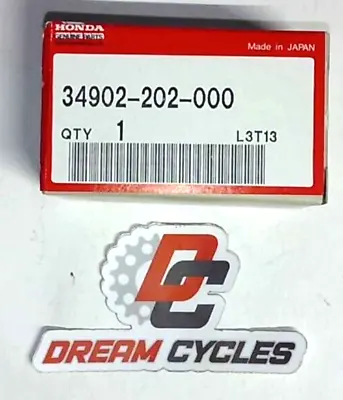 NOS GENUINE Honda 34902-202-000 DASH BULB (6V 3W) ATC90 XL75 CA175 XL250 XR500 • $7.89