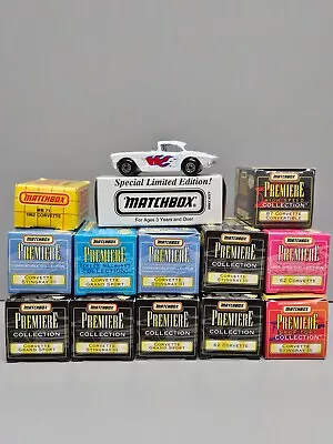 Lot Of 13 Matchbox Premiere Collection Corvette Convertible Stingray Grand Sport • $26