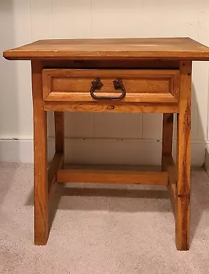 Imported  Solid Wood Hand-made Mexican Side Table • $89