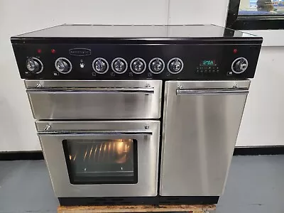 Rangemaster Toledo Induction Range Cooker In Stainless Steel And Chrome 90cm • £1195