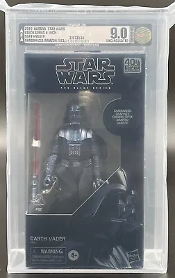 $350 • Buy 2020 Star Wars Black Series  Darth Vader (Carbonized)  Amazon Excl AFA U9.0A