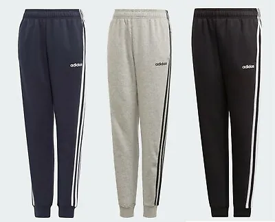£14.98 • Buy Adidas Boys Sweatpants Tracksuit Bottoms Joggers Junior Kids Fleece Slim Pants