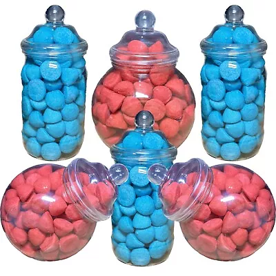 Large Plastic Sweet Jars Storage Jars Candy Buffet Weddings Parties Balloon Tub • £9.24