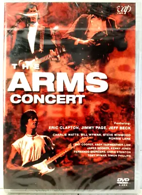 $19.81 • Buy THE ARMS CONCERT 1983 - Eric Clapton, Jimmy Page, Jeff Beck - NEW DVD