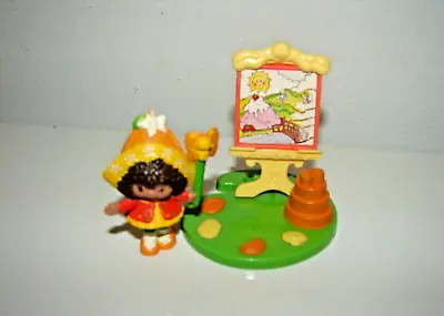 Vintage Strawberry Shortcake Orange Blossom Deluxe Miniature PVC Figure • $35