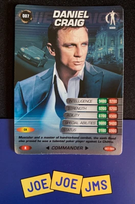 £4.99 • Buy James Bond 007 Commander Spy Cards Daniel Craig Rare TEST SET /80 ULTRA RARE