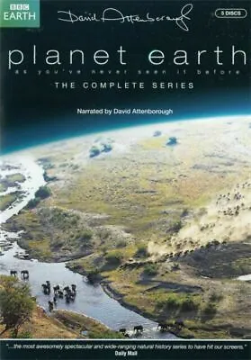 BBC Planet Earth The Complete Series DVD  5-Disc Set Box Set David Attenborough • £4.99
