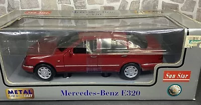 1/18 Red Sunstar Mercedes Benz E320 READ • $50