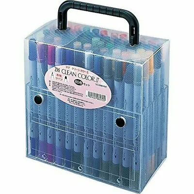Kuretake-stationery-Calligraphy Pen ZIG Clean Color II TC-6600/ 60V 60set • £331.89